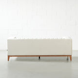 MELINA - Cream Fabric Sofa