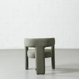 MEZE - Green Fabric Lounge Chair