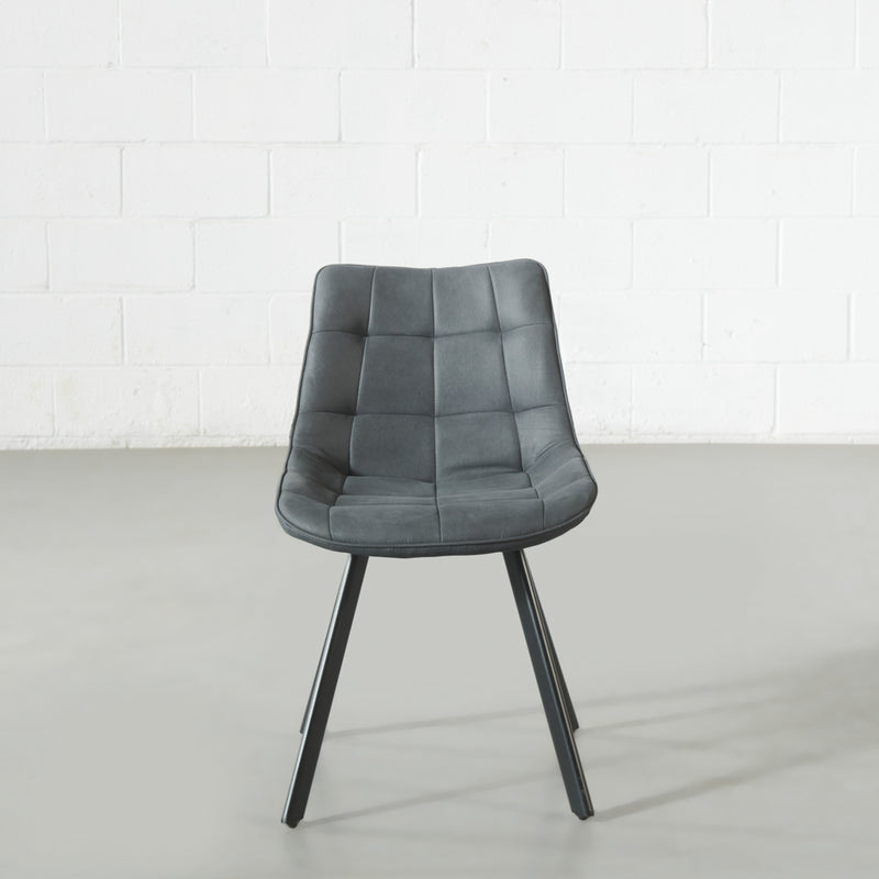 MIA - Black Fabric Dining Chair