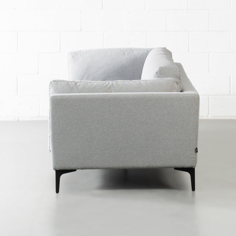 OWEN - Grey Fabric Sofa