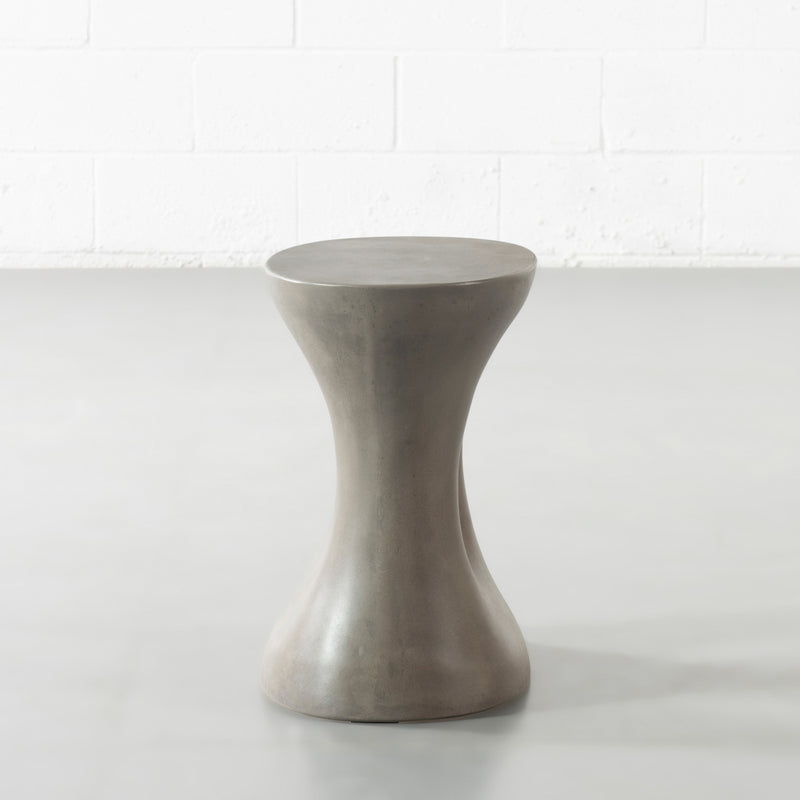GIZA - Grey Concrete Side Table