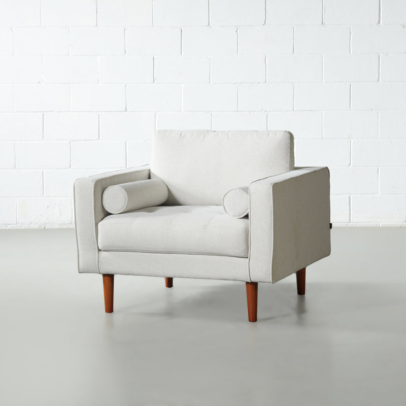 FONDA - Cream Fabric Chair