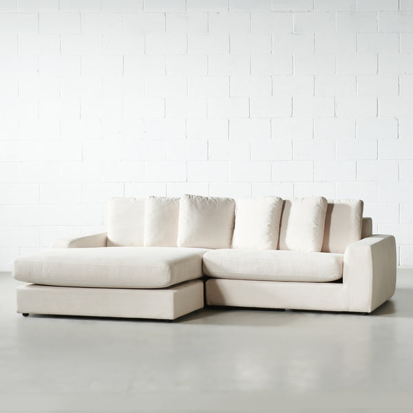 BRYCE - Cream Interchangeable Sectional Sofa