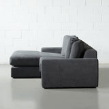 BRYCE - Dark Grey Interchangeable Sectional Sofa