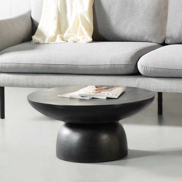 OASIS - Black Concrete Coffee Table