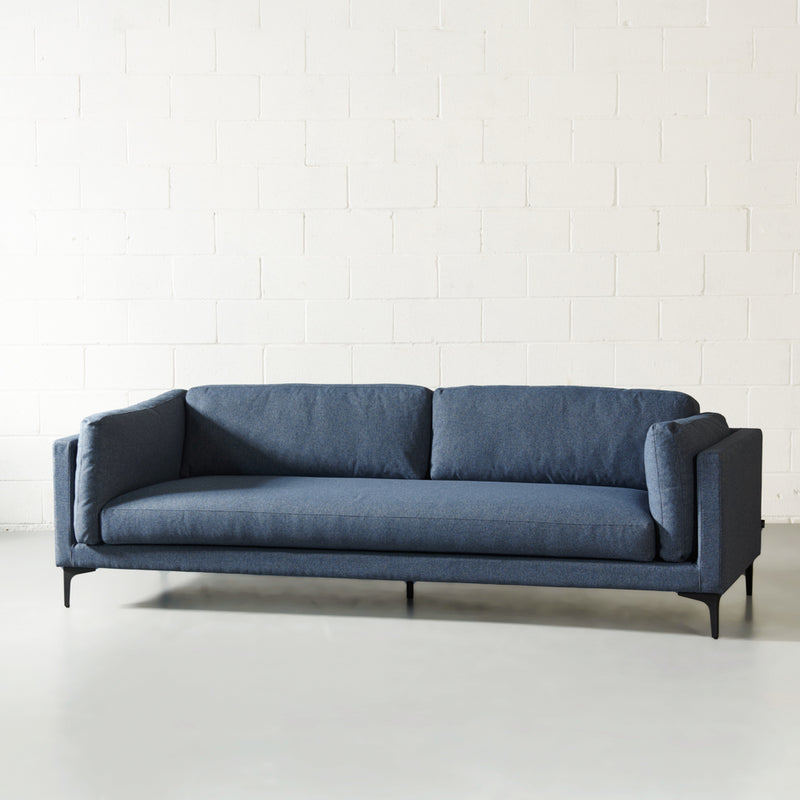 OWEN - Blue Fabric Sofa - FINAL SALE