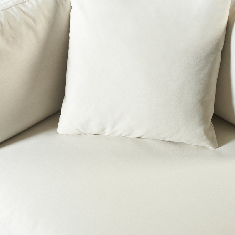 COSMIC - Cream Fabric Corner Chair Module