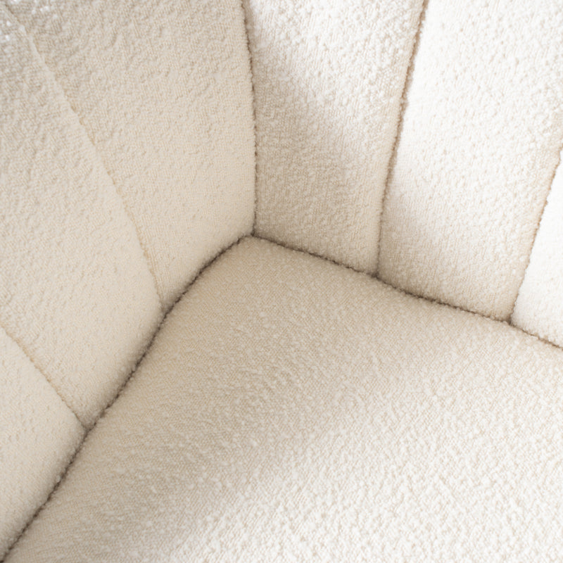 AUDREY - Cream Fabric Chair