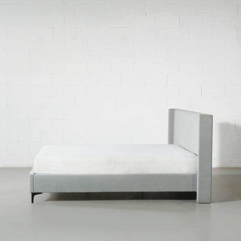 COVA - Grey Fabric Bed