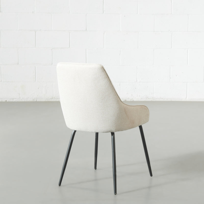 JOLIE - Beige Fabric Dining Chair