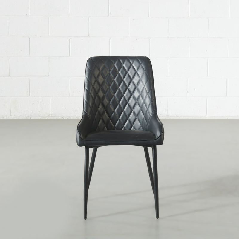 SOHO - Black Vegan Leather Dining Chair