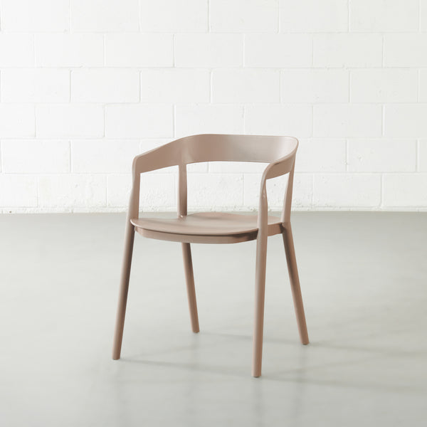 MILLS - Brown Arm Chair