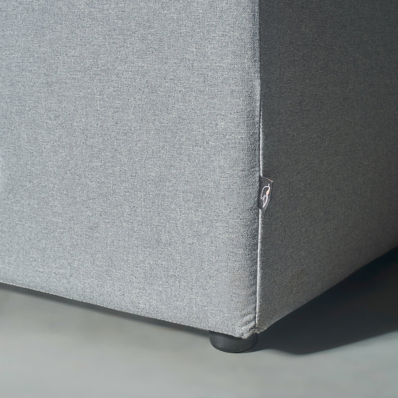 COSMIC - Grey Fabric Modular Sofa (3 piece)