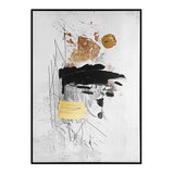 SYNCHRONY - Framed Hand-Painted Canvas (90x120)