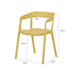 MILLS - Yellow Arm Chair