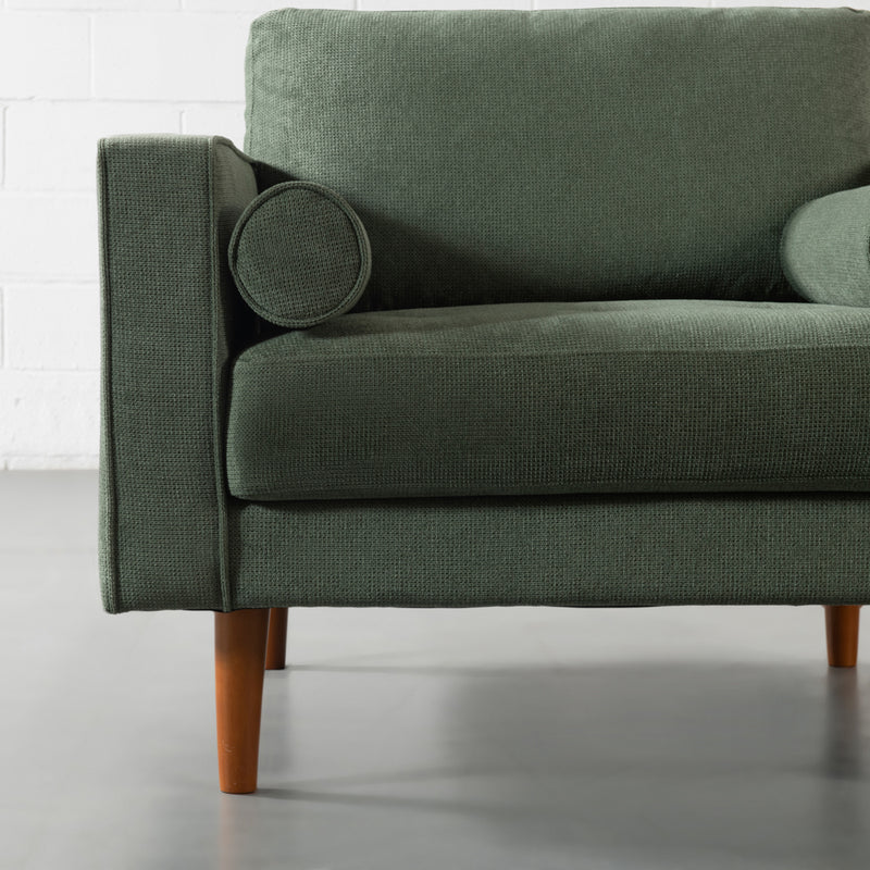 FONDA - Green Fabric Chair
