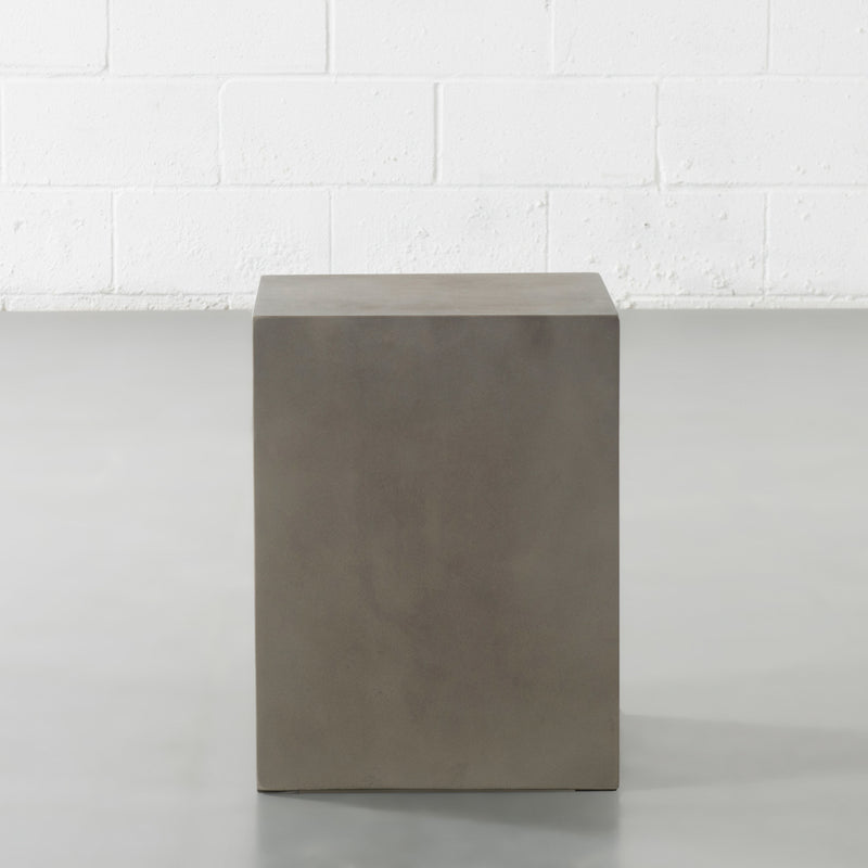 MACEDONIA - Grey Concrete Side Table