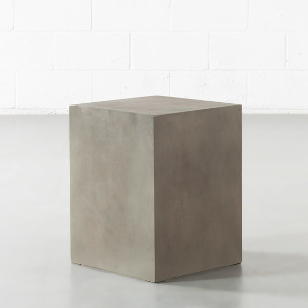 MACEDONIA - Grey Concrete Side Table