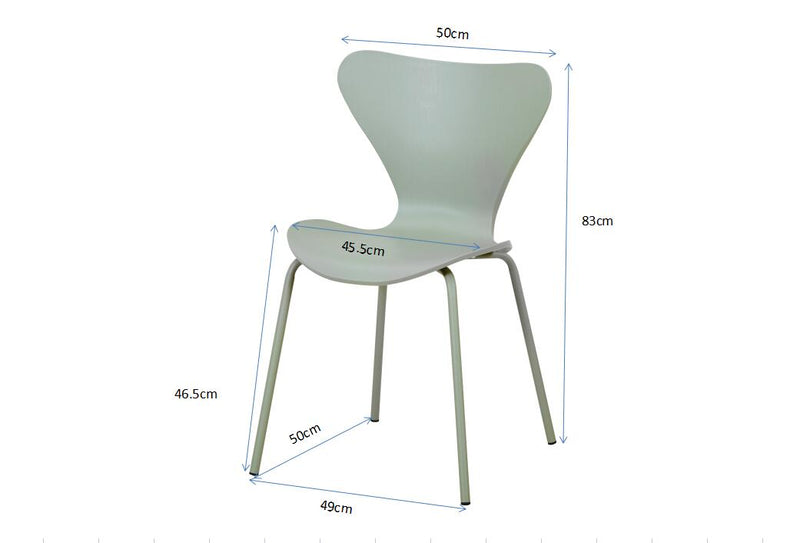 AGATA - Green Dining Chair