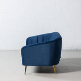 AUDREY - Blue Fabric Sofa