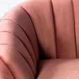 AUDREY - Pink Velvet Sofa