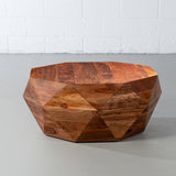 DUPONT - Acacia Wood Diamond Coffee Table - Wazo Furniture
