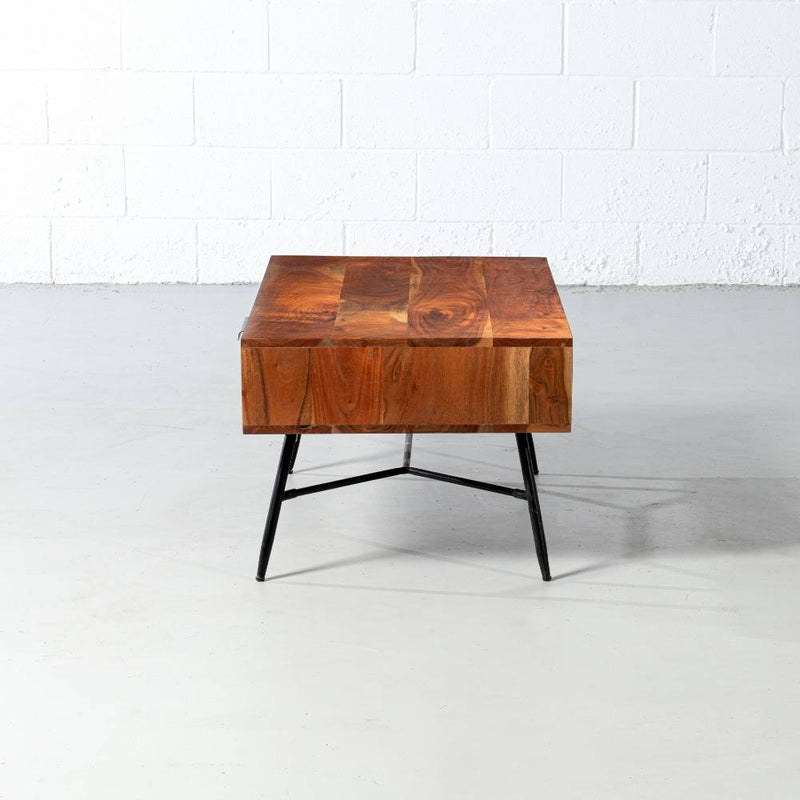 ARIA - Acacia Wood Coffee Table - Wazo Furniture