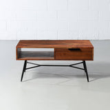 ARIA - Acacia Wood Coffee Table - Wazo Furniture