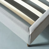 CASELLE - Grey Fabric Bed
