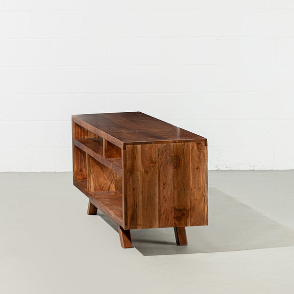 DAYTON-Mid Century Rustic Modern TV Unit - Wazo Furniture