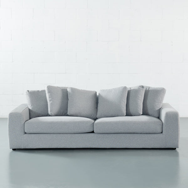 BRYCE - Grey Fabric Sofa