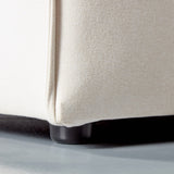 MASON - Cream Fabric Armless Chair Module