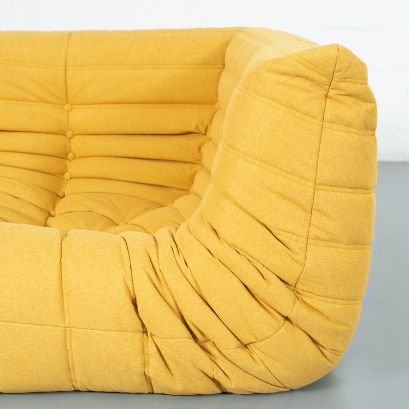 KABINE - Yellow Lounge Corner Chair Module