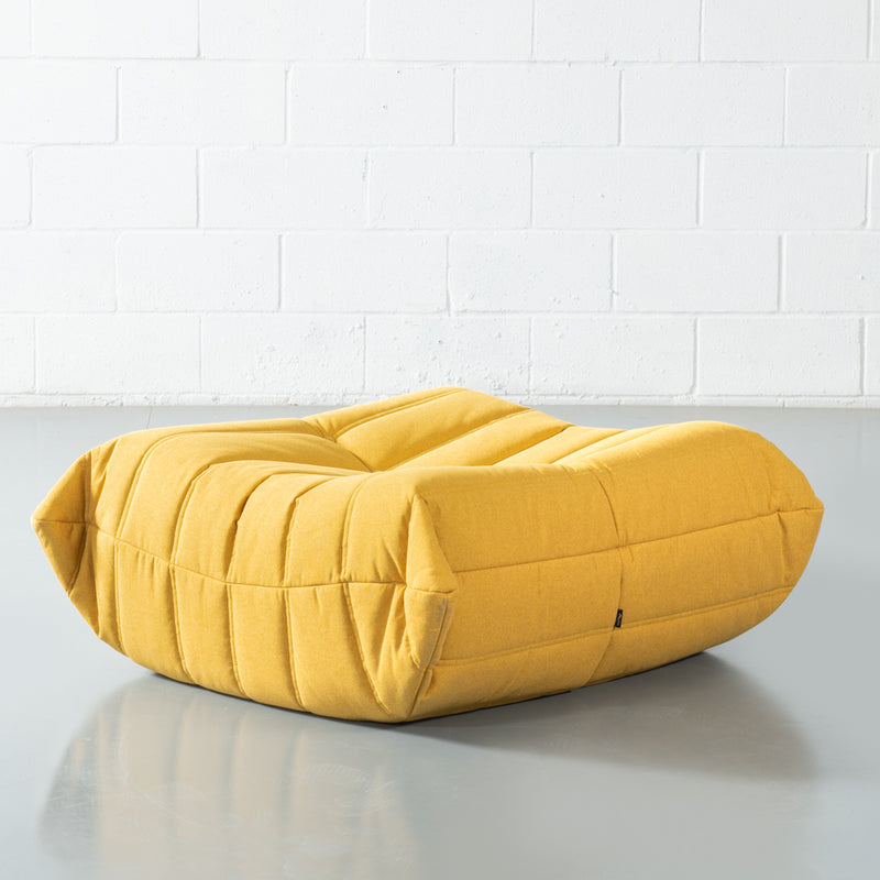 KABINE - Yellow Fabric Lounge Chair Set (2 piece)