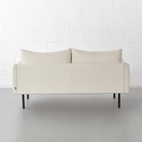 MAPLETON - Beige Fabric 2-Seater Sofa