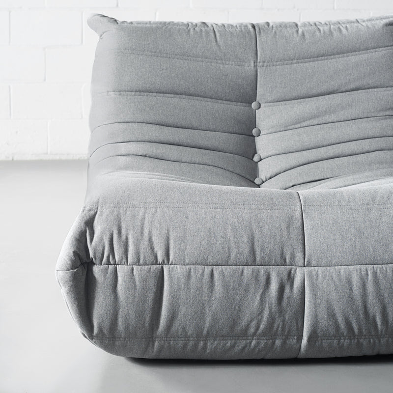 KABINE - Grey Fabric Lounge Chair Module