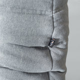 KABINE - Grey Fabric Two Seater Module