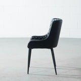 MATEO - Black Leather Chair