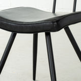 BLAKE - Leather Dining Chair (Black)