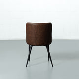 MATEO - Brown Leather Chair