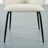 EMILIA - Beige Fabric Dining Chair