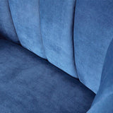 AUDREY - Blue Fabric Chair