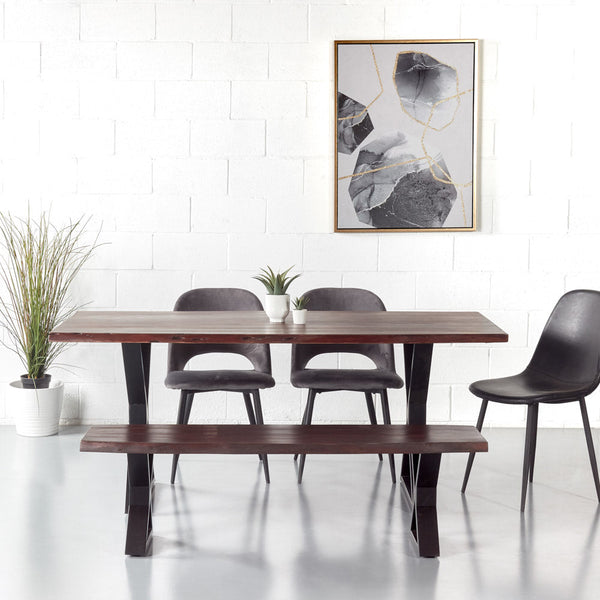 CURVE Acacia Desk – Wazo Furniture